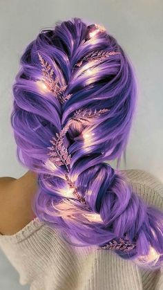 Mermaid Hairstyles, Dyed Hair Inspiration, Hair Creations