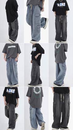 Grunge Baggy Jeans Y2K Emo Alt Cargo Pant Fairycore Demin Cloting Aesthetic Jogger Sweatpants Hiphop Tripp Streetwear #fashion #aesthetic #baggyy2k #y2k #korean #streetstyle #streetwear #clothes #mensclothing #cargo Baggy Grunge Pants, Korean Street Fashion Baggy, How To Make Baggy Pants, Styling Baggy Pants, Male Baggy Clothes Aesthetic, Streetwear Fashion Men Y2k, Korean Hiphop Outfits, Cargo Baggy Pants Outfit, Baggy Streetwear Pants