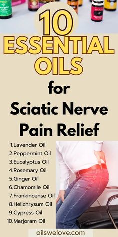 Essential oils have been used for centuries in traditional medicine practices for their therapeutic properties. When it comes to pain relief, essential oils can be an effective natural alternative to conventional medications. Nerve Pain Remedies, Nerve Relief, Sciatic Nerve Relief, Sciatic Nerve Pain Relief, Nerve Health