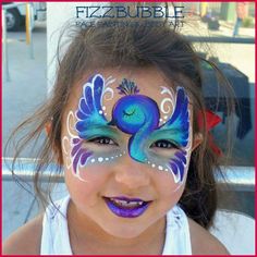 M Face Painting Tips, Face Stencils, Face Painting Tutorials, Face Painting Easy, Face Paint Makeup, Kids Face Paint, Glitter Tattoo, Face Painting Halloween