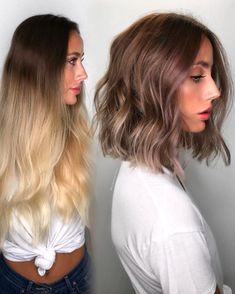 Short Red Hair, Short Hairstyles For Thick Hair, Short Hair Balayage, Short Wavy Hair, Girl Haircuts, Hair Makeover, Short Blonde Hair