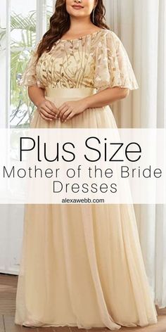 Gown For Plus Size Women, Mother Of The Bride Plus Size, Prom Dresses Green, Mother Of The Groom Gowns, Boho Mother, Mothers Gowns, Dresses For Apple Shape, Plus Size Elegant Dresses, Prom Dresses Red