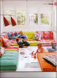 Hangout Room, Room Seating, Kids Corner, Kids Room Design, Living Room Seating, Kid Spaces, On The Floor