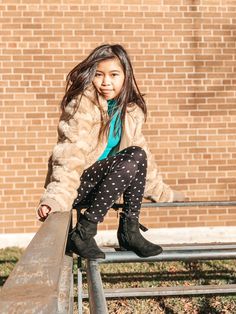 Stay Safe, Stay Cozy - Just Cozy up with our irresistibly soft faux fur-lined leggings, giving you stretch, comfort, and durability. Our 4 way stretch technology gives you a great fit and confidence to go out in style. #justcozy #furlinedleggings #kidsleggings #cozy #springfashion #leggings #cozylinedleggings Girls Winter Outfits, Lined Leggings