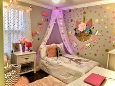 8 Year Okd Girls Bedroom, 9 Year Girl Bedroom Ideas, Big Girl Bedrooms, Cute Bedroom Ideas, Old Room, Daughters Room