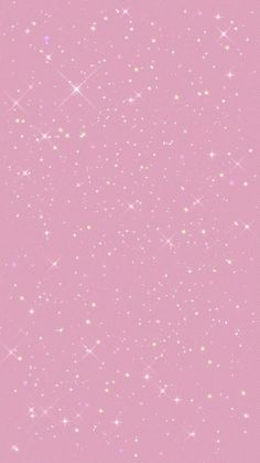 a pink background with stars and sparkles