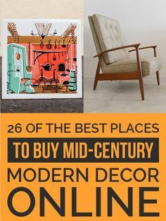 the best places to buy mid - century modern decor online