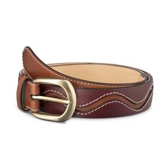 This wonderful belt is made of Cow Leather of two different colors, lined in natural leather. In the center runs a sinuous and refined decoration highlighted by the rope-colored seam that makes the accessory precious and refined. The belt has 5 adjustment holes that make it suitable for all sizes. It is to be indicated the size you want to take it from the pin to the central hole according to the diagram below: SIZE CM IN S (42) 75 29.5 S (44) 80 31.5 M (46) 85 33.5 M (48) 90 35.4 M (50) 95 37.5 Classic Leather Rope Belt, Formal Leather Rope Belt, Brown Leather Rope Belt, Formal Brown Embroidered Belt, Adult Crafts, Leather Projects, Suspender Belt, 5 S, Leather Belts