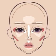 Makeup Placement, Teen Makeup Tutorial, Korean Makeup Tutorials, Subtle Makeup