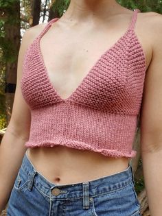 This cute little crop top is a beautiful Rose colour. It is made with soft acrylic yarn that feels great when wearing! Measurements: Size - Small to Medium Cup Height - 6.5-8 inches Cup Width - 6.5-7.5 inches Height of total top - 11 inches  Circumference of top - 27-30 inches Materials: Acrylic Worsted Weight Yarn Washing Instructions: Wash as you would prefer Crochet Bat, Knit Crop, Knit Crop Top, Cropped Tube Top, Knit Shirt, Worsted Weight Yarn, Crochet Bikini, Soft Pink, To My Daughter