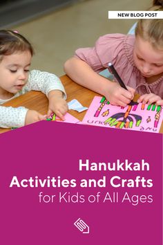 Hanukkah starts tonight! Click to see our list of 8 imaginative, colorful, and straightforward crafts—one for each night of Hanukkah: https://bit.ly/481zzjK Hanukkah Activities, Hanukkah Activites, Hanukkah Traditions, Mlk Jr, Kids Exploring, Festival Of Lights, Seasonal Crafts