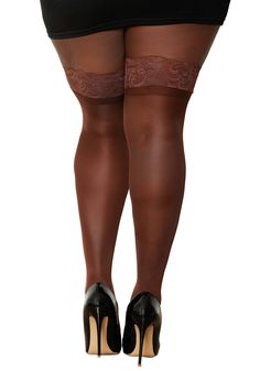 Elevate Your Glam!
Ready to bring your outfit to the next level? Whether you're stepping out for a night on the town or planning a romantic evening, our Plus Size Espresso Sheer Thigh High Stockings with Scalloped Lace Top are the perfect blend of sophistication and allure.
Design & Details
These thigh-highs are more than just an accessory; they're an invitation to be extraordinary! Created for comfort and durability, these stockings feature a sheer design, meaning you can show off your legs whi Fitted Over-the-knee Stockings For Night Out, Fitted Thigh High Legwear For Night Out, Fitted Over-the-knee Legwear For Night Out, Tight High-cut Stockings For Night Out, Scarecrow Costume, Be Extraordinary, Flapper Costume, Romantic Evening, Thigh High Stockings