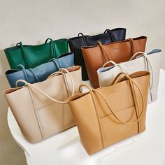 Free U.S. shipping. Style:  , color:Nude, suite for season：Summer, Autumn, Winter ，School, Travel, Work, Material Genuine Leather, Nude Leather Large Tote Bag With Inner Pouch Handbags For Work Luxury Bags Collection, Girly Bags, Fancy Bags, Pretty Bags, Work Bag, Tote Bag Leather, Large Bag, Large Tote Bag, Boho Hippie