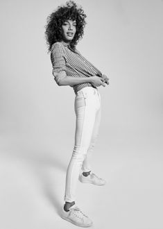 Coliena Rentmeester photographed the Gap Spring 2018 campaign The Gap, White Jeans, Gap, Pants, Art, Trousers