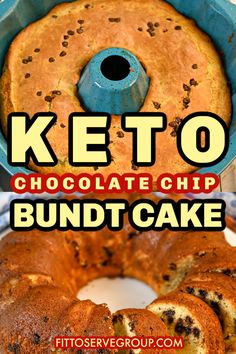 Keto Chocolate Chip Bundt Cake, Gluten-Free Chocolate Chip Bundt, Chocolate Chip Pound Cake, Chocolate Chip Bundt Cake, Women Wellness, Almond Butter Brownies, Keto Chocolate Cake, Sugar Free Cake, Low Carb Cake, Keto Mug Cake