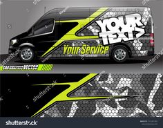 a van wrap design for your service company