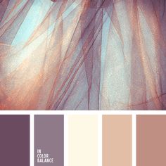 there is a color palette with different shades in the image, including pink and brown