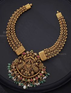 Jellwery Aesthetic, Gold Pendant Jewelry Indian, Inexpensive Jewelry, New Gold Jewellery Designs, Temple Jewelry