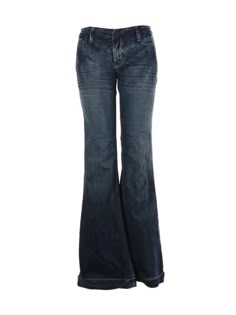 2000s Pants, Bling Jeans, Downtown Outfits, Denim Blue Jeans, 2000s Fashion