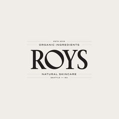 the organic ingredients logo for rovs natural skincare, which is also used to make soaps