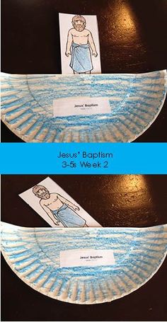 Jesus Baptism, Bible Class Activities, Faith Lessons, Baptism Of Jesus, Sabbath School