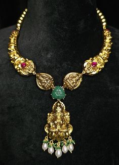 WHY- WE- CHOOSE ----------------------------------- 1. 925. silver moissanite kundan temple jewelry 2. Indian god Laxmi article used in jewelry 3. 22 kt gold plated oxidize jewelry 4. Based On God Mata laxmi 5. Oxidized and 22k gold plated jewelry 6. Free shipping. 7. Fast word wide shipping with easy tracking Returns not accepted, unless the product has a manufacturing defect or damaged during courier. Thank You For Visiting our Page. Contact Us For Any Query On Our Contact No. Brand : Jewelsacrafts Material: 925 Silver Country Of origin: India Stone : Kundan stones Spiritual Gemstone Jewelry For Festivals, 22k Gold Cutdana Jewelry For Puja, Festive Hallmarked Kundan Necklace In Yellow Gold, 22k Gold Hallmarked Temple Necklace For Diwali, 22k Gold Temple Jewelry For Puja, Gold Kundan Necklace With Gemstones For Spiritual Use, Gold Kundan Necklace With Gemstone For Spiritual Events, Gold Kundan Necklace With Gemstone For Spiritual Occasions, Spiritual Gold Kundan Necklace With Gemstones