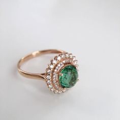 Tsavorite Engagement Ring, Engagement Ring Blue Stone, Green Emerald Engagement Ring, Pink Stone Engagement Rings, Emerald Engagement Ring Green, Tsavorite Ring, Promise Jewelry, Pink Engagement Ring, Blue Engagement Ring