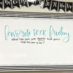 a sign that reads favorite rock friday what has been your favorite book you've read this year so far?