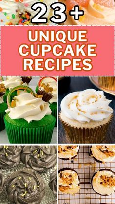 25 unique cupcake recipes that are perfect for any occasion