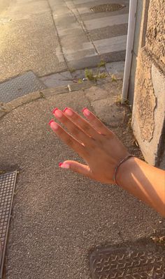 Sommer Nails, Tan Nails, Blush Pink Nails, Pink French Nails, Natural Nail Designs, Stile Hijab, Back To School Nails