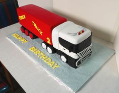 Lorry Birthday Cake, Lorry Cake, Happy Birthday Rose, Cake Designs For Kids, Truck Birthday Cakes, Whiskey Cake, Disney Birthday Cakes, Truck Cakes