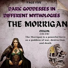 Dark Goddess Aesthetic, Morrigan Aesthetic, The Morrigan, Goddess Aesthetic