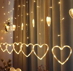 Decorative warm white curtain lights. Lights For Rooms, Valentine's Day Hotel, Christmas Light Curtains, Led Curtain Lights, String Curtains, Led Curtain, Curtain String Lights, Cute Diy Room Decor, Diwali Images