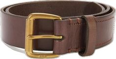 Classic Brown Rectangular Belt Buckles, Classic Brown Belt Buckles For Work, Brown Leather Belt Buckles For Work, Modern Brown Belt With Brass Buckle, Casual Leather Belt Buckles For Workwear, Brown Rectangular Leather Belt, Everyday Brown Belt Buckles With Belt Included, Casual Leather Belt Buckles For Everyday, Casual Brown Belt For Work