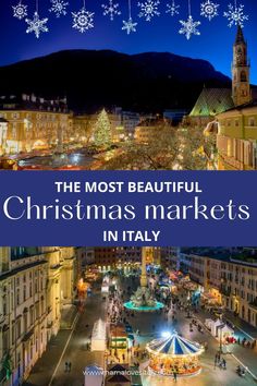 the most beautiful christmas markets in italy