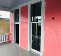 SW Dishy Coral exterior paint review