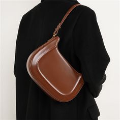 Free U.S. shipping. Style:  , color:Brown, suite for season：Spring, Summer, Autumn ，Going out, Hanging out, Honeymoon, Music Festival, Material Genuine Leather, Brown Leather Retro Saddle Bag Zip Over The Shoulder Bags Luxury Saddle Bag With Top Handle And Removable Pouch, Luxury Red Saddle Bag For Everyday Use, Casual Crossbody Bag, Over The Shoulder Bags, Hobo Bags, Saddle Bag, Leather Zipper, Shoulder Purse, Perfect Gift For Her