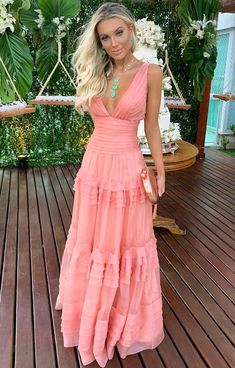 Layered Prom Dress, Ruffle Prom Dress, A Line Prom Dress, Custom Size Dresses, A Line Prom Dresses, Prom Dresses Online, Layer Dress