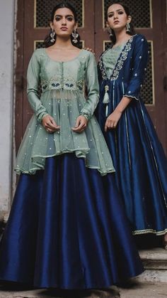 Long Blouse Designs, Function Dresses, Long Frock Designs, Long Gown Design, Simple Frocks, Half Saree Designs, Salwar Kamiz, Fancy Dresses Long