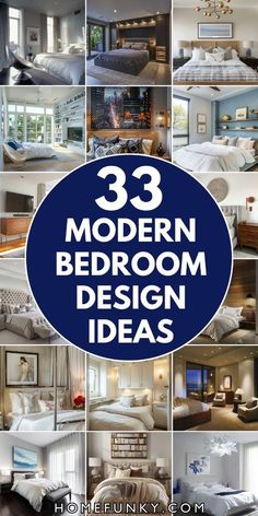 33 modern bedroom design ideas that are easy to do