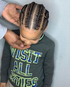 Black Boy Braids Kids, Braids For Black Boys For Kids, Braids For Lil Boys, Little Boy Cornrows, Mixed Boy Braids Hairstyles, Toddler Boy Cornrows, Kids Braids Boys, Braided Hairstyles For Kids Boys, Toddler Braided Hairstyles Boy