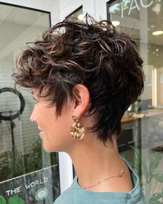 In the ever-evolving world of hairstyling, trends often come full circle, reintroducing us to classic looks with a contemporary twist. One such hairst... Short Layered Curly Hair, Bowl Haircuts, Pixie Bob Hairstyles, Short Curly Pixie, 50 Hair, Curly Short, How To Curl Short Hair