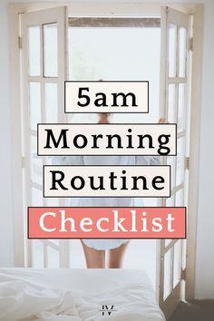 This is the 5am morning routine checklist that made me a morning person! If I can do it, you can do it too. Find out why a morning routine is the catalyst for so many positive changes in your life, and a cornerstone of intentional living. 🌞⏰ Morning Routine With Exercise, Morning Self Care Checklist, Setting A Routine, Morning Routine For Productivity, Morning Routine 5am To 6am, Morning Routine Adult Woman, Gentle Morning Routine, 20 20 20 Morning Routine, Unemployed Routine