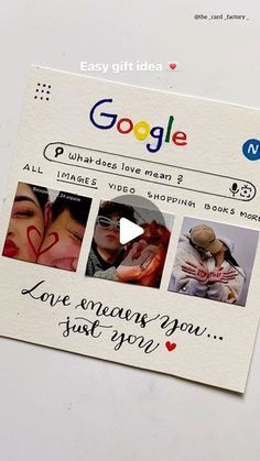 a close up of a piece of paper with pictures on it and the words google