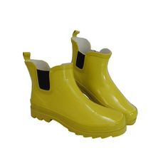 New StarBay Women's Waterpoof Ankle Rubber Rain Boots R608 Yellow Color size 7 Size: one size.  Gender: female.  Age Group: adult. Casual Yellow Rain Boots For Spring, Yellow Round Toe Rain Boots For Spring, Casual Yellow Rain Boots, Yellow Color, Rubber Rain Boots, Rain Boots, Chelsea Boots, Clothing And Shoes, Age Group