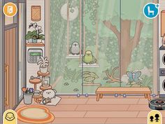 Toca Boca Animal Room, Toca Boca Animal House Ideas, Preppy House, Vanellope Y Ralph, Fairy Village