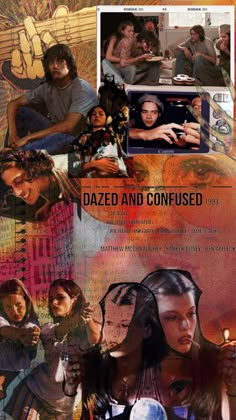 Dazed And Confused Wallpaper, Dream Teen Life Aesthetic, Dazed And Confused Poster, Teen Life Aesthetic, Dazed And Confused Movie, Puberty Blues, Photo Collage Board, Parker Posey, July Quotes