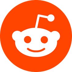 an orange circle with a smiley face and a hook in it's center,