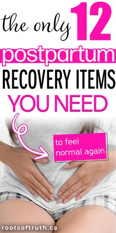 the only 12 postpartum recovery items you need to feel normal again cover art