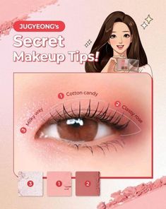 Teknik Makeup, Cakey Makeup, Subtle Makeup, Doll Eye Makeup, Cute Eye Makeup, Korean Eye Makeup